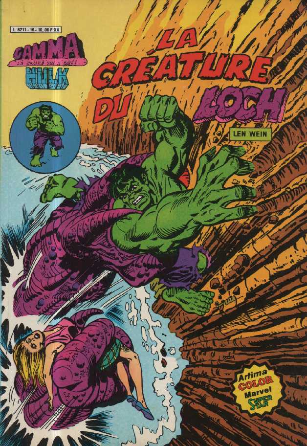 Une Couverture de la Série Hulk Gamma